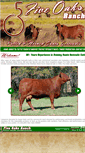 Mobile Screenshot of fiveoaksranch.net